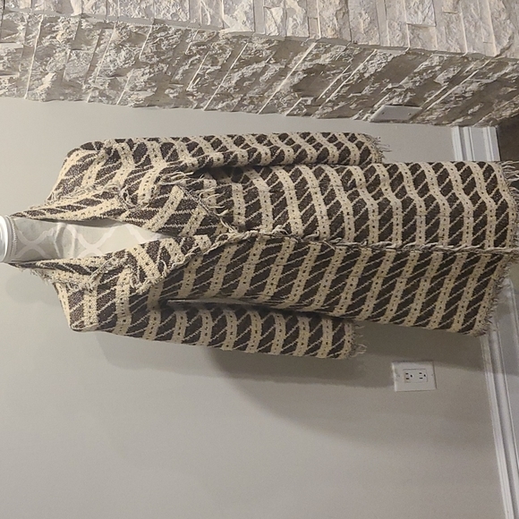 Katherine Barclay Sweaters - Katherine Barclay Aztec wool blend sweater jacket